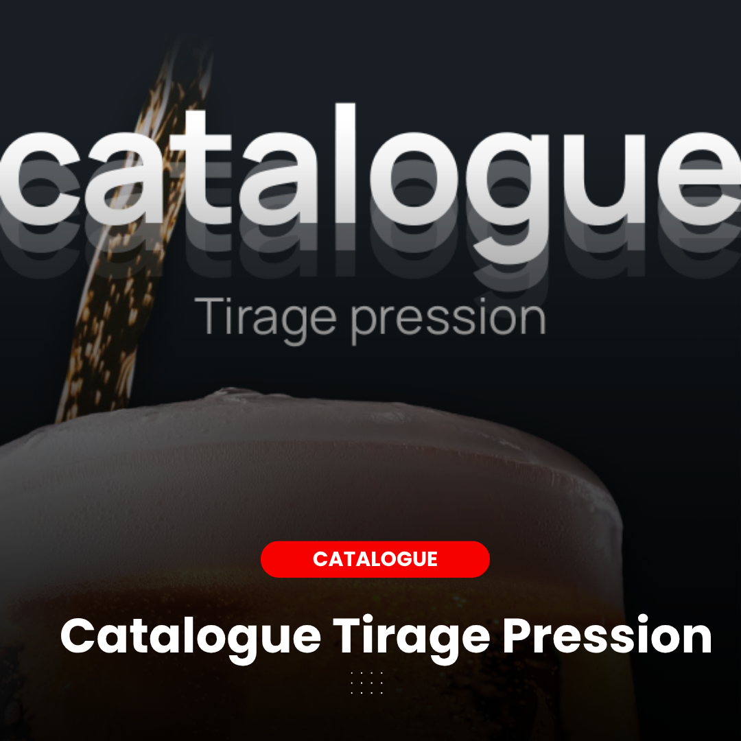 Visuel repr&eacute;sentant le catalogue Tirage pression 2026