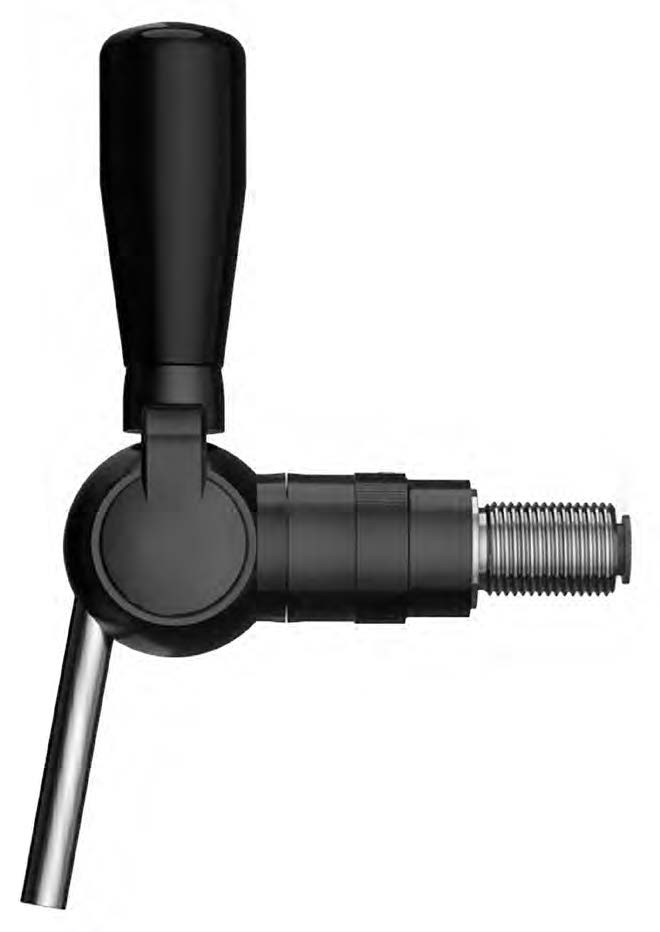 robinet alpha 2 chrome noir